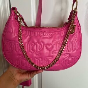 Juicy Couture Half Moon Bag Juicy Pink
